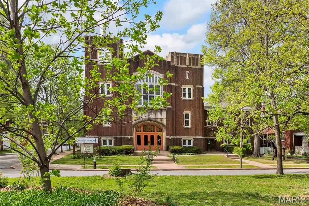 A Rare Historic Opportunity in Carondelet
History and architecture enthusiasts will appreciate this extraordinary opportunity in the heart of the Carondelet neighborhood. Originally incorporated as an independent city in 1851 before becoming part of St. Louis in 1870, Carondelet is known for its rich history, beautiful homes, and diverse architectural styles. Located at 900 Bellerive Boulevard, this stunning church sanctuary was constructed in 1913 and has faithfully served multiple congregations and communities for more than a century. As its current chapter comes to a close, the property is poised for a new future. Whether it continues as a house of worship or is thoughtfully reimagined for another purpose, the possibilities are extensive. Inside, you'll find remarkable craftsmanship, including intricate woodwork throughout the building and an impressive main staircase. The property features a full commercial kitchen, a spacious basement meeting room, multiple offices and classrooms in the adjoining building, and newer HVAC systems.
Significant recent improvements include new roofs installed on both buildings in May 2026. Professional lead-paint abatement is scheduled for June 2026 in the church and two-story entrance area, followed by repainting upon completion. Additional conveniences include ample street parking and ten dedicated parking spaces located behind the church. The property's most striking features may be its magnificent stained-glass windows and fully restored, operational pipe organ, both of which contribute to its exceptional character and historic charm. This is truly a one-of-a-kind property offering a rare blend of history, craftsmanship, and opportunity. Contact the listing agent for additional information and to explore the possibilities this unique property has to offer.  History and architecture enthusiasts will appreciate this extraordinary opportunity in the heart of the Carondelet neighborhood. Originally incorporated as an independent city in 1851 before becoming part of St. Louis in 1870, Carondelet is known for its rich history, beautiful homes, and diverse architectural styles.