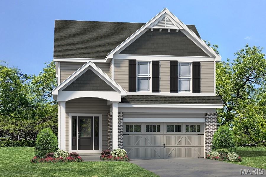 Fischer & Frichtel proudly present luxurious, low maintenance, free standing villa living at The Pointe at Brightleaf within Wildwood Town Center. Staying consistent with Wildwood Town Centers outstanding design standards, features include tree-lined streets, sidewalks on both sides, decorative street lights, abundant trees, landscaped common areas, walking paths with benches and a community a lake with fountain. Orchard Villas are free-standing ranch, 1.5-story and 2-story homes ranging from 1,347 – 2,250 square feet. All homeowners at The Pointe at Brightleaf will enjoy having their lawn care, landscaping maintenance and snow removal included in the homeowners association fee.  All exteriors showcase 2 car garages, charming exteriors with brick or stone accents, James Hardie siding, architectural shingles, full yard sod, landscaping and lawn irrigation. Interior features include 9 ft ceilings, open floor plans, 42 inch wall cabinets, stainless steel appliances, walk in closets, double bowl vanities, R50 attic insulation, Low E windows and more.  Homeowners will enjoy walking and biking over the pedestrian bridge and crosswalk to the restaurants, boutiques, grocery store, movie theater, and fitness center at Wildwood Town Center. Miles of connected walking and biking trails lead to parks, including Wildwood’s new Community Park, dog parks, playgrounds, picnic areas, equestrian trails and camping areas at Babler State Park and the Rockwoods Reservation. Buyers are paired with one of our design consultants at the Fischer and Frichtel Home Center, who present a vast selection of features, finishes and options and guide them through the selection process. Our entire Home Building Team is comprised of highly respected professionals whose talent and passion for design and construction have helped our company win countless awards, including excellence in design, craftsmanship, and customer service.