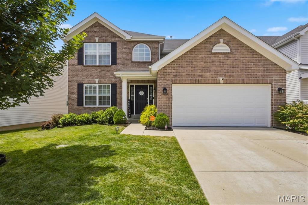 Since its construction in 2021 this beautiful home has been loved and further updated. The lower level was completely finished with a kitchen, living room, bedroom with a walk in closet and full en suite bathroom and a guest half bath. The lower level has a walk out to the back yard, with a patio. Custom cabinetry, granite counters, sit-in island, and pantry in the main level kitchen make it perfectly sized for the home cook who likes to bake and entertain. The home features both a formal dining room and a breakfast dining space. The kitchen, breakfast area and living room are all open concept, with the half bath and laundry near the garage entrance. Four well sized bedrooms are upstairs. The primary bedroom features an en suite with walk in shower, large relaxing tub, two sinks, a walk in closet and toilet closet. The two car garage and great yard space rounds out the amazing appeal of this newer home.
