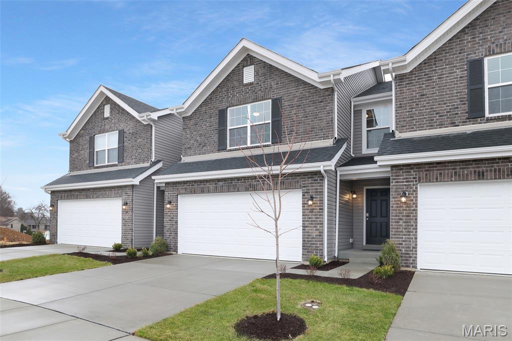 McBride Homes’ Burlington 2-story 3BR, 2.5BA is ready now! This beautiful townhome features an open floor plan with wood laminate flooring, a large family room with a ceiling fan, breakfast area & kitchen with a flush breakfast bar. The kitchen has Brellin White 42” cabinetry, quartz countertops & stainless-steel GE appliances. Upstairs the primary bedroom has 2 large walk-in closets & private bath w/double bowl vanity, enclosed toilet, & walk-in shower. 2 extra bedrooms with walk-in closets, laundry rm & full bath add convenience! Other extras include upgraded lighting/plumbing fixtures, ¾ bath rough in at LL, 6 panel white interior doors, & garage coach lights. Fairmount Grove features a small enclave of attached townhomes nestled off Thoele Road near McClay Road. Lawn mowing and snow removal is included with the HOA in this community! Enjoy peace of mind with McBride Homes' 10 year builders warranty and incredible customer service! Similar Home Photos Shown.