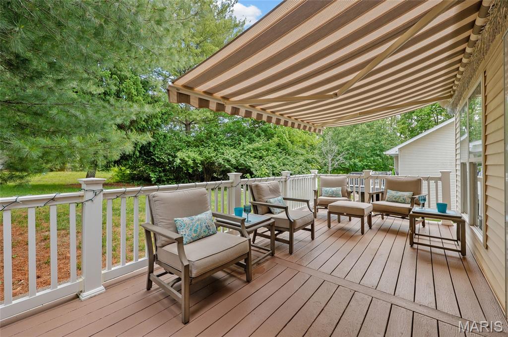 A unique home on a quiet cul-de-sac. This beautifully updated detached villa is perfect for those looking for a lifestyle of convenience and less maintenance. Inside, you’ll find a light-filled, open layout designed for both everyday living and entertaining. The main level features rich wood floors, an inviting floor-to-ceiling stone fireplace, and a plethora of windows that brings the outside in. The kitchen has been refreshed with modern finishes, granite countertops, stainless appliances, and the kind of style that actually makes you want to cook. Upstairs, your primary suite feels like a retreat—complete with a coffered ceiling, private balcony access, walk-in closet, and a beautifully updated bathroom. Two additional bedrooms, updated bath, and thoughtful details throughout make this home as functional as it is beautiful.  The finished lower level adds even more space to relax, host, or unwind including finished space and a third full bathroom. But let’s be honest…the real magic is outside your front door. Lake St. Louis isn’t just a neighborhood—it’s a community built around connection and lifestyle:  Private lakes, Golf courses, Pickleball & tennis courts, Community clubhouse, pool & fitness center, Parks just a short walk away. And the kind of 4th of July fireworks that people plan their year around. Whether you’re enjoying a quiet night on the deck or a summer filled with community events, this is where everyday life feels a little more like a getaway. 806 Conch Terrace isn’t just a home… it’s where lifestyle and location finally meet.