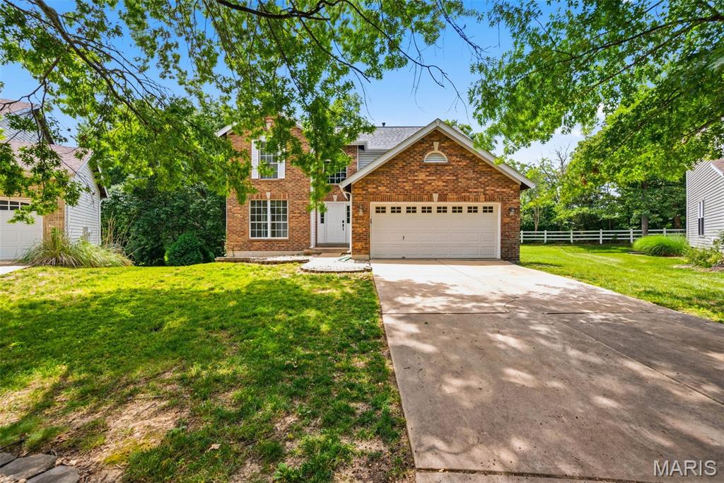 Excellent value in a great area! Come and see this spacious home on a cul-de-sac with a private backyard and finished, walk-out lower level!  Need guest quarters or an "In-law Suite? this home has all of that and more! The all-brick front gives this home character and the updated kitchen(s) (one on the mail level and one on the lower level) & the updated baths give you an advantage over other homes in this price range. The large deck overlooks a treelined backyard! The main floor laundry is right off the garage and there are laundry hook-ups in the lower level as well.  Plenty of room for everyone! Great schools and close to all major highways and conveniences... this home does not disappoint!  Schedule your appointment today!