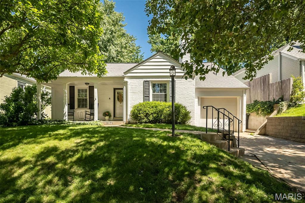 OPEN HOUSE CANCELLED. MULTIPLE CONTRACTS. Welcome to this charming home that blends warmth, comfort, room to expand in the lower level and timeless character in every detail. From the moment you arrive, you're welcomed by its inviting curb appeal and cozy elegance. Inside, natural light fills thoughtfully designed living spaces centered around the bright Family Room with its large windows and radiant heated tile floor. The view outside from the family room is to a private oasis fenced backyard that you can enter from the French door to a patio area that is perfect for entertaining. The kitchen is spacious and has been updated with stainless steel appliances, recessed lighting and ample cabinets and storage space. The bathroom has been updated too. The Living Room is spacious with wood floors and a cozy fireplace with gas logs. There is a one car garage. This adorable home in a fabulous Brentwood location means you are close to school, shopping, restaurant and convenient to major highways. You are walking distance to two great parks!