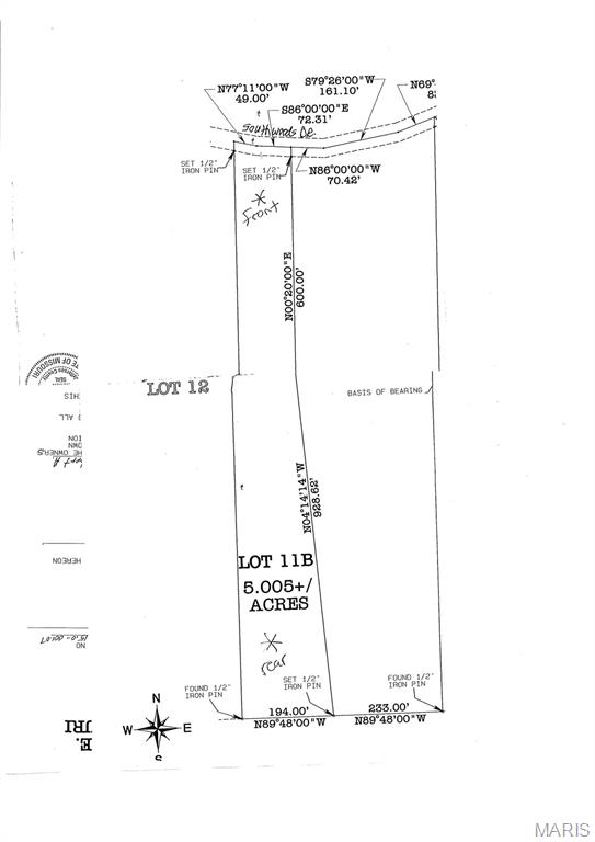 Build your custom home on this wooded 5-acre lot in the R-7 school district!
Your plan, your builder. Electric, internet, and phone are available at the road. The ground is flat, then drops off toward a small creek that runs through the midway point of the property. There's also room to build a large outbuilding.
This is a nice, small neighborhood of homes. You'll need to install a well and septic, but the perc test for the septic has already been done for you.
Not many building lots come up in this school district. Don't miss out!