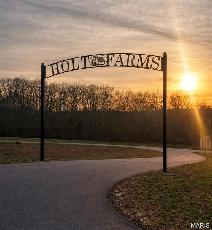 Build your dream home in one of the most picturesque areas in St Charles County!  From gently rolling meadows to private wooded lots, Holt Farms has amazing views with plenty of space to call your own.  This quiet, country setting is located near New Melle in AAA-Rated Francis Howell Schools and only minutes to city amenities in Wentzville, Lake St Louis and a short drive to Augusta wine country.  Paved roads and electric available at street.  Horses are allowed per St Charles County.  Minimum sq ft: Ranch 2200; 1.5 Sty 2800; 2 Sty 3000 - use your builder and your plan.  What an opportunity to own a piece of St Charles history and build your dream home in Holt Farms!  Listing broker related to seller.