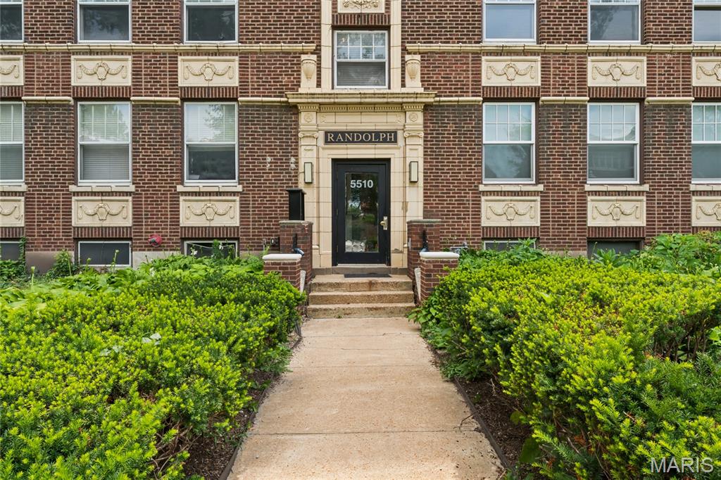 Great opportunity to own in the highly coveted Central West End! Just steps from local shops, restaurants, Washington University and Forest Park, this location truly puts you in the heart of it all.

Conveniently situated on the 2nd floor — just one door from both the stairwell and elevator — this affordable condo offers immediate move-in potential with the opportunity to add your own updates and personal touches over time.

Inside, you’ll find historic character and charm throughout, complemented by generous room sizes and functional layout with in-closet washer and dryer. Both bedrooms easily accommodate full bedroom furniture and offer excellent closet space. The kitchen features stainless steel appliances and hardwood cabinetry, while the bathroom includes a spacious vanity and tub/shower combo with glass enclosure.

The building amenities include an exercise room, additional storage locker, and one assigned garage parking space — a rare find in the CWE area.

Don’t miss this opportunity to live in one of St. Louis’ most vibrant and culturally rich neighborhoods.