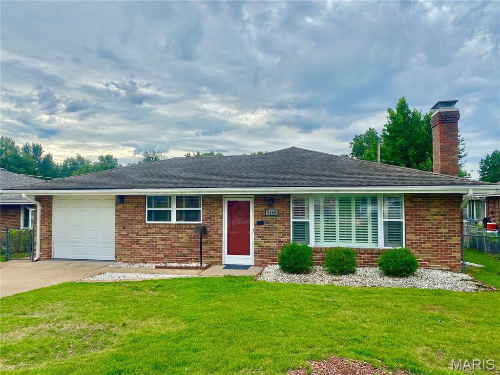 Welcome to this ALL Brick 3 Bedroom, 1 Full bath home in an estabished neighborhood where pride of ownership is present! There are handsome hardwood-like Pergo
floors thoughout the main level that are well kept and fresh neutral paint that works well with most furnishings and decor!
All your needs are met on one level for easy modern living including the 3 bedrooms, the full bath with tub/shower combo ,the main floor laundry, the kitchen plus the open floor plan between the living and dining rooms make entertianing a breeze. The kitchen has white cabinetry, attractive counter tops, a gas stove, frig , and room for a breakfast table.  The 3 bedrooms are generous in size with plenty of windows to let in natural light and allow views of the landscaped yard. Arriving home, you will be greeted by
the pretty curb appeal at the front of the home and the fenced in backyard is serene with established gardens and a
covered patio for your outdoor BBQ's and parties. But wait, there's more! There is a 3 season room that is waiting for you to make it your own as it
is a wonderful extension and would be fun for relaxing and enjoying the views of the fenced in yard. 
House is being Sold "AS IS"   Please use Special Sales Contract