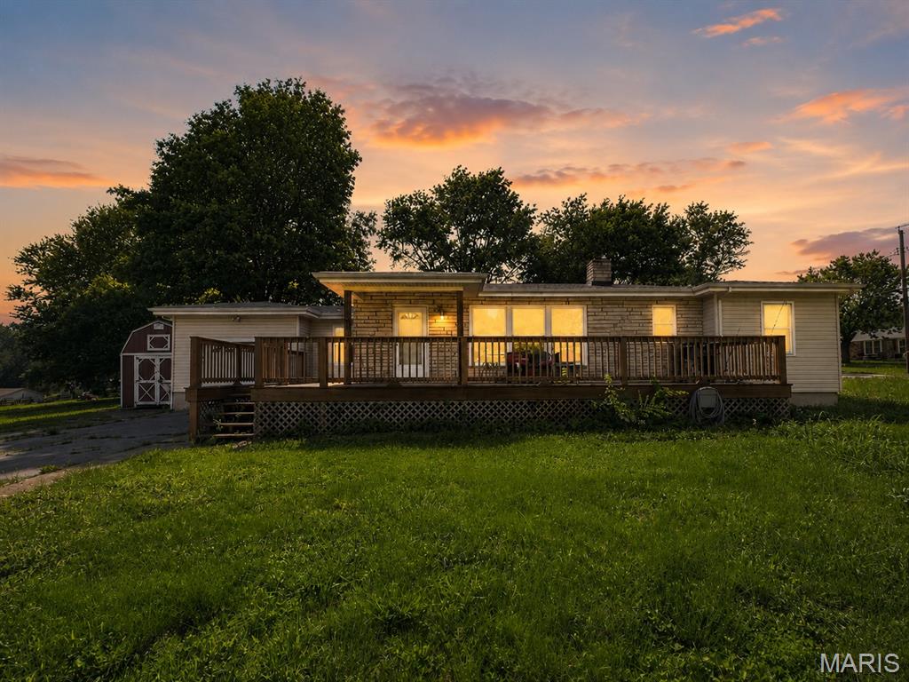 Beautifully situated in the heart of Bonne Terre, this spacious home offers the perfect blend of convenience and potential. Located just off Highway 47, you’ll enjoy easy access to local amenities, including the Bonne Terre Pool, shopping, dining, and schools.

Inside, the home features a generously sized living room, dining area, and kitchen, creating an ideal space for both everyday living and entertaining. The main level offers four spacious bedrooms and two full bathrooms, while the unfinished basement provides endless possibilities for storage, or future expansion.

Situated on a large corner lot of over half an acre, this property offers plenty of outdoor space for recreation, gardening, or hosting family and friends. To help make this home your own, the seller is offering a $6,000 credit to go towards the installation of a new HVAC system. The home is currently cooled with window units.

Don’t miss the opportunity to make this well-located property your next home!