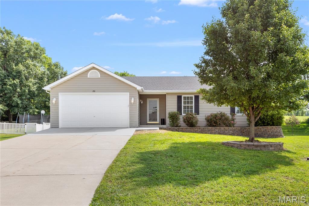 Beautifully updated and move in ready, this 3 bedroom, 2 bath ranch offers vaulted ceilings, main floor laundry, a full basement, and peaceful views of trees and open pasture. Situated on a spacious lot, this well maintained home features an open floor plan filled with natural light, updated flooring throughout, fresh paint, and a seamless flow between the living, dining, and kitchen areas. The kitchen includes a pantry, dining space, and newer appliances, including a range, over the range microwave, and dishwasher.

The primary suite offers a walk in closet and private full bath, while two additional bedrooms and a second full bath provide comfortable living space for family or guests. Step outside to enjoy the large deck overlooking the backyard and surrounding green space, creating the perfect setting for relaxing, entertaining, or enjoying the peaceful views.

Major recent improvements provide peace of mind, including a new roof and gutters installed in July 2025, new driveway concrete pads and sidewalk completed in October 2025, a new water heater installed in May 2026, new range, over the range microwave, and dishwasher, updated flooring, fresh paint, updated lighting, and numerous additional improvements throughout the home. The full unfinished basement offers abundant storage and future finishing potential.

Conveniently located near shopping, dining, schools, and major commuter routes, this home combines comfort, functionality, and value. Don’t miss your opportunity to make this beautifully updated property your next home. Schedule your showing today!  Listing agent is an owner of the property.