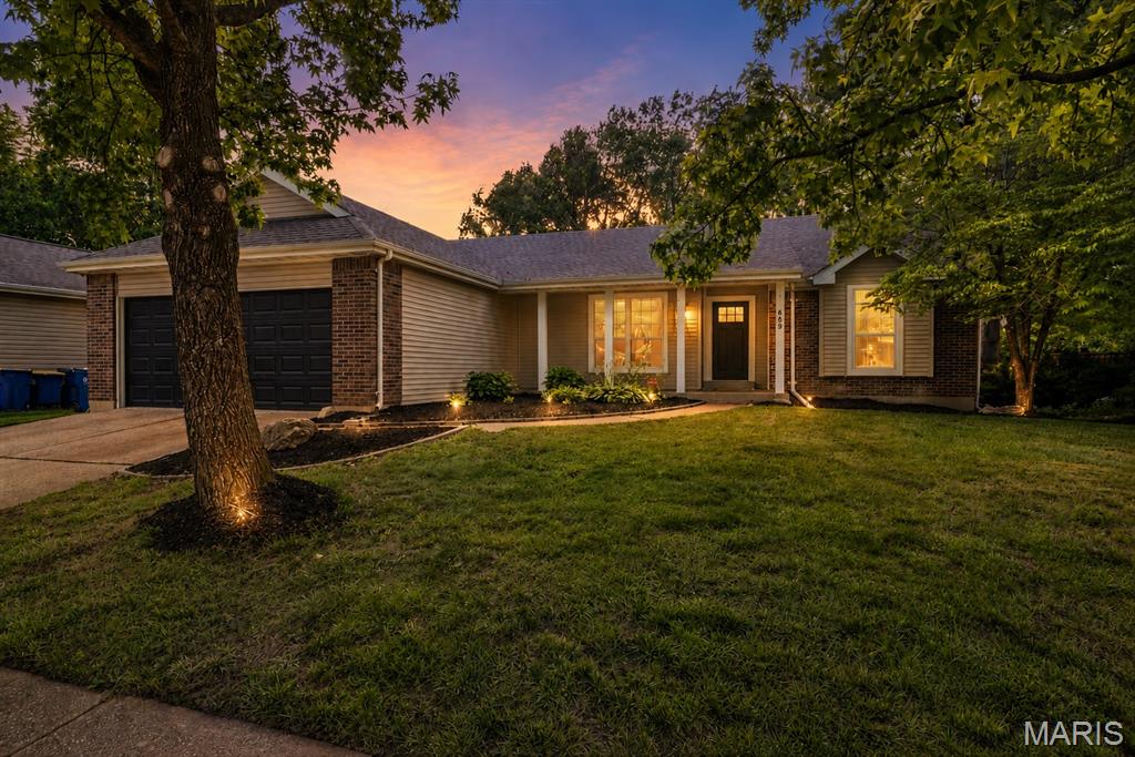 NEW PRICE – One of the best values currently available in the Foxtail subdivision. Extensive updates, and move-in ready condition. Schedule your buyers today. Welcome to the beautifully remodeled 659 Foxtail Ranch, offering over 2,700 square feet of finished living space. Thoughtfully renovated from top to bottom, this home combines modern finishes, functional living spaces, and major system updates that provide peace of mind for years to come.

Step inside to discover fresh paint throughout, brand-new hardwood flooring, upgraded lighting fixtures, and plush new carpet with premium padding, creating a warm and inviting atmosphere. The spacious family room features a soaring vaulted ceiling that fills the home with natural light and enhances the open-concept feel. The master suite also boasts a vaulted ceiling, adding character and a sense of spaciousness to your private retreat.

The stunning kitchen has been completely refreshed with granite countertops, soft-close cabinetry, and brand new stainless steel appliances, making it both stylish and practical for everyday living and entertaining. The main-level bathrooms have been beautifully updated with custom tile surrounds and sleek glass shower doors, offering a modern, upscale feel.

The fully finished lower level adds approximately 1,100 square feet of additional living space and includes a spacious recreation area, luxury vinyl plank flooring, a half bathroom, and a private bedroom—perfect for guests, extended family, a home office, or additional entertainment space.

Beyond the cosmetic updates, you’ll appreciate the major improvements that matter most, including a roof that is only 4 years old and major systems that are approximately 5 years old. With the big-ticket items already addressed, you can simply move in and enjoy.

Conveniently located near shopping, dining, parks, and everyday amenities, this exceptional home offers the space, updates, and value today’s buyers are looking for. Don’t miss your opportunity to make it yours.