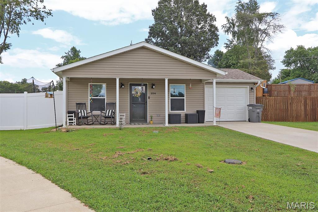 Built in 2024 this 3 bedroom, 2 bath ranch home is ready for your family.  Fenced back yard offers privacy for you and family pets.  This is a must see, don't miss it.