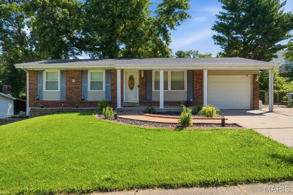 Welcome home to this beautifully maintained 3 bedroom, 2 bath ranch offering the perfect blend of comfort, curb appeal, and convenience. From the moment you arrive, you'll appreciate the charming brick exterior, inviting covered front porch, manicured landscaping, and spacious driveway with attached garage. Inside, this move-in-ready home offers convenient one-level living with a functional floor plan designed for everyday comfort. Recent improvements include a new roof with a transferable warranty and HVAC system with approximately one year remaining on the warranty, providing peace of mind for years to come. Situated on a quiet street, this home is just steps from a neighborhood park located at the end of the street, making it easy to enjoy outdoor recreation, walks. and playtime. Surrounded by mature trees and established landscaping, this property offers a welcoming setting you'll be proud to call home. Don't miss your opportunity to own this well cared for ranch in a convenient Bridgton location!