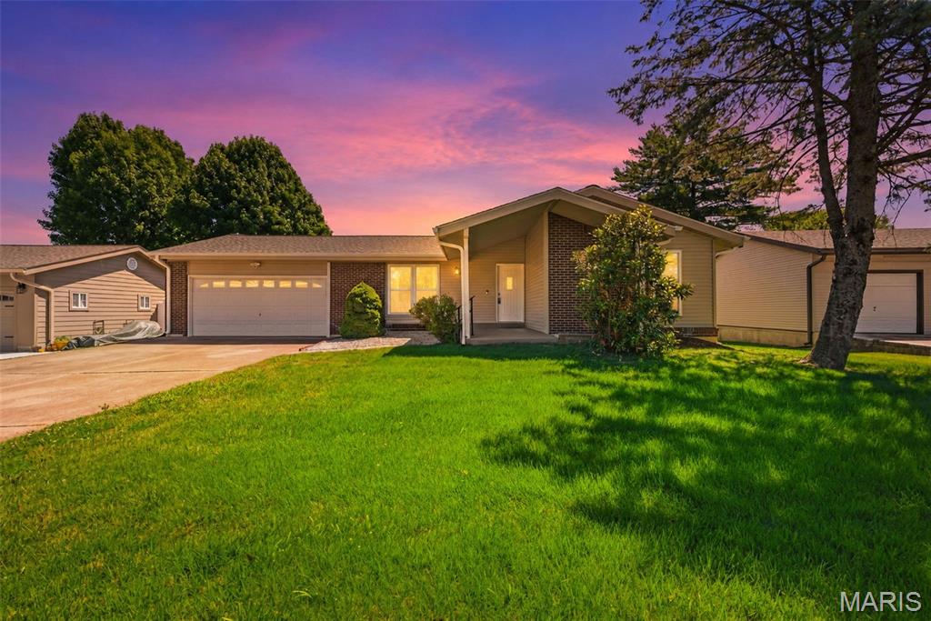 Welcome to 2207 Bentley Manor Drive! This move-in ready home has been lovingly maintained and updated throughout, making it the perfect choice for even the most meticulous buyer.Homes this well-maintained and move-in ready don't come along often. Step inside to a spacious living room filled with natural light from the large picture window. The updated kitchen overlooks the main living area and features 42-inch cabinetry, granite countertops, tile backsplash, and stainless steel appliances.
Just off the kitchen, the covered deck offers the perfect place to relax, enjoy your morning coffee, or entertain family and friends. The main level includes three bedrooms, two beautifully updated full bathrooms, and comfortable living spaces designed for everyday living. The finished walk-out lower level provides even more room to spread out with a large family room, full bathroom, private office or sleeping area, and plenty of natural light.Recent updates include a newer roof, HVAC system, fresh paint, and numerous cosmetic improvements throughout the home. Additional features include an attached two-car garage, spacious backyard, and large storage shed.
Located in the highly sought-after Rockwood School District, this home offers the perfect combination of comfort, updates, and convenience. Simply move in and enjoy!