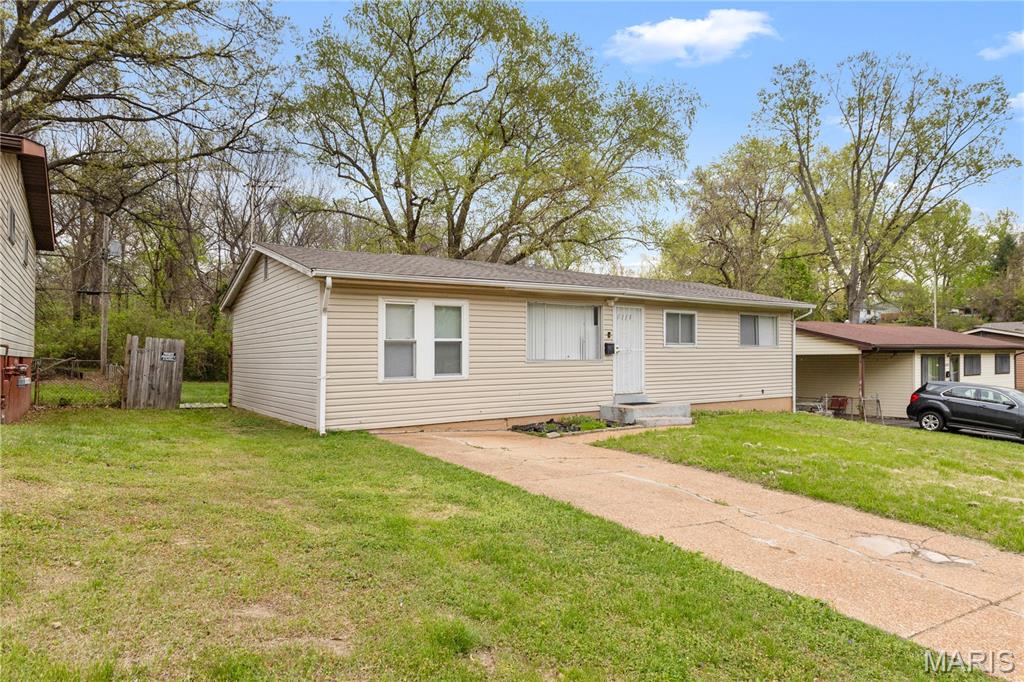 TENANT OCCUPIED RENTAL! IMMEDIATE CASHFLOW! This very well maintained tenant occupied property is ready for new ownership. The tenant pays $1100/mo currently with a lease expiring in October 26'. Huduser.gov states fair market rent for a 3 bedroom in 63121 at $1,430. BRAND NEW WATER HEATER! BRAND NEW AC! This property is the perfect addition to any seasoned investors portfolio or a great property for any new investors as well. Great bones, well maintained and room to grow on rent, what else can you ask for! This won't last long, send your contract today! DO NOT DISTURB TENANT!!! NO SHOWINGS WITHOUT ACCEPTED OFFER!!!