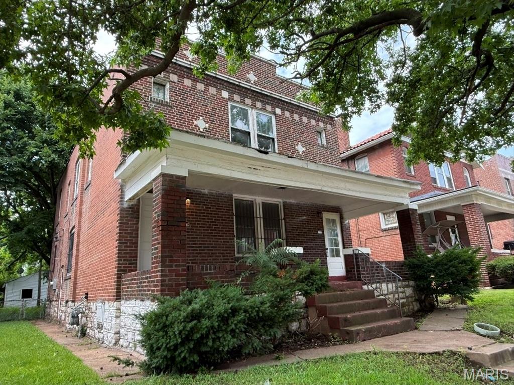 Hello Investors, meet your next opportunity! Two family duplex rental income awaits! 2 bedrooms, 1 bath in each unit. The value is eminent with some cosmetic TLC. Already has 2 new water heaters, new electric panels, new plumbing and new duct work. Sold as-is. Seller to do no repairs, inspections or credits! Serious inquiries only!