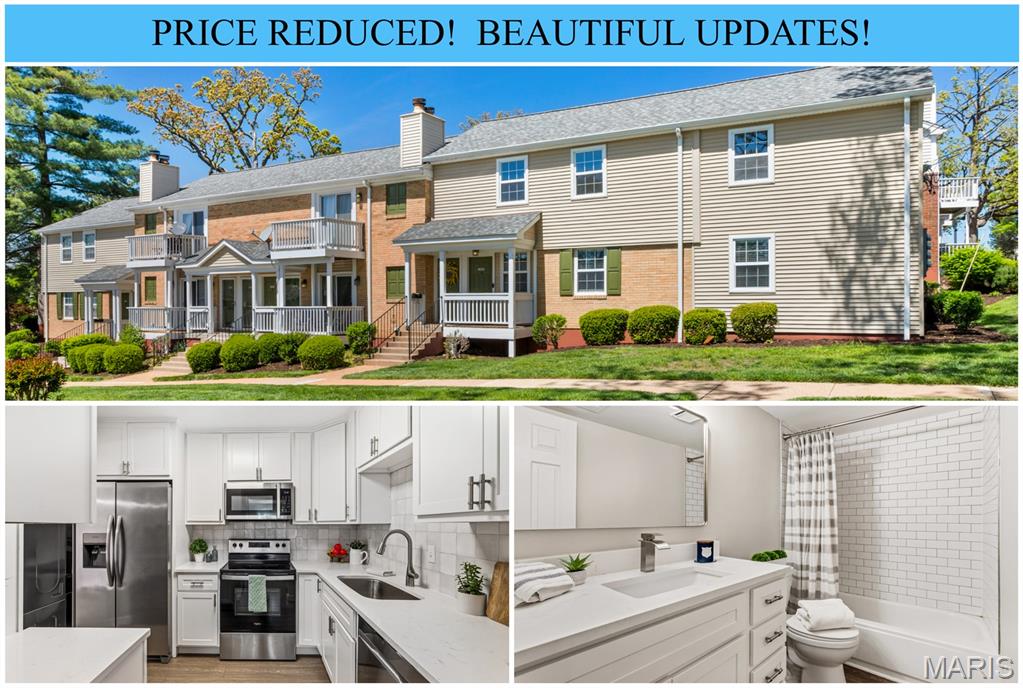 Price Reduced! This is the one! Beautifully updated end unit in popular Brentwood Forest! Bright & airy with so much natural light throughout, fantastic wide plank floors, recessed lighting, spacious living room and dedicated dining room with sliding door to your own private balcony. Wonderful light & bright kitchen with white shaker cabinets, quartz countertops, ceramic tile backsplash, pantry, and stainless appliances. Two large bedrooms, updated full bath, convenient in-unit laundry, lots of closet space throughout plus even more storage off the deck. Quietly tucked away on Cardinal Terrace, yet super close to the wonderful community amenities. Low-maintenance condo lifestyle in a very well maintained complex with beautiful grounds, lake, tennis courts, clubhouse and 2 great pools for the summer!! Super convenient location with Brentwood Promenade just around the corner with so many shops & restaurants. Updated & move-in perfect condition, this unit is a gem for Brentwood Forest!