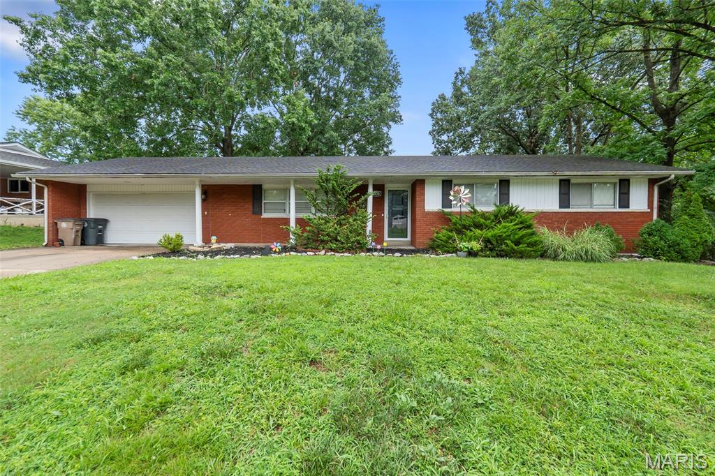 Charming, comfortable, and conveniently located! This 3-bedroom, 2 bath ranch offers easy living in a cute, quiet neighborhood in Cape. The primary bedroom includes its own private bath for added comfort, while the full basement provides abundant storage and expansion potential. Enjoy the perfect combination of peaceful surroundings and quick access to everything Cape has to offer.