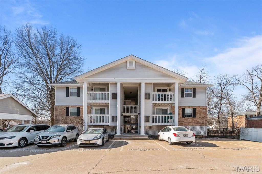 Don't miss this fantastic opportunity to own a beautifully updated condo in the heart of Kirkwood, one of the area's most desirable and walkable communities. Perfectly situated just minutes from downtown Kirkwood's popular restaurants, charming boutiques, coffee shops, entertainment venues, and vibrant nightlife, this home combines comfort, convenience, and value in an exceptional location. 

Step inside this inviting two-bedroom, one-bath condominium and discover a bright, well-maintained interior designed for easy living. The open and welcoming living space features newer laminate flooring that flows throughout the main areas, complemented by updated modern lighting fixtures that create a fresh, contemporary feel. The spacious family room provides plenty of room for relaxing, entertaining guests, or simply enjoying everyday life in comfort.

The kitchen comes fully equipped with a refrigerator and offers ample space for meal preparation and storage. Adding to the convenience, the unit includes an in-unit stackable washer and dryer, eliminating the need for shared laundry facilities. A newer air conditioning system helps ensure year-round comfort and efficiency.

One of the highlights of this condo is the private balcony, where you can enjoy your morning coffee, read a book in the sunshine, or unwind after a busy day. The outdoor space provides a peaceful retreat while still being close to all the amenities Kirkwood has to offer.

Pet owners will appreciate the pet-friendly community, which features a dedicated fenced dog run conveniently located near the parking area. This private on-site amenity makes it easy for your furry companions to exercise and socialize close to home.

Additional benefits include low monthly maintenance fees, one reserved parking space assigned to the unit, and plenty of guest parking for visitors. Whether you're a first-time homebuyer, downsizing, or looking for a low-maintenance lifestyle in a prime location, this condo offers outstanding value and convenience.

Enjoy the best of Kirkwood living with local shopping, dining, parks, entertainment, and community events all within walking distance of your front door. This move-in-ready condo is a wonderful opportunity to enjoy comfortable living in a sought-after location!