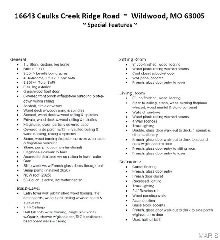 Caulks Creek Ridge Lts 1 & 2 & Sur 124 - Farm