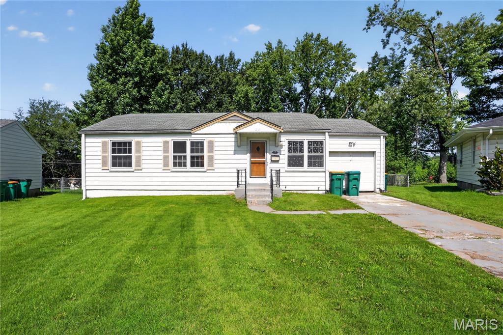 Located at 10151 Dwight Dr in St. Louis, this property offers a well-situated residential opportunity in an established neighborhood. The home features a functional layout designed for comfortable everyday living, with spacious interior areas that can be adapted to a variety of lifestyle needs. Natural light flows through the main living spaces, creating a warm and inviting atmosphere throughout the home.

The kitchen provides practical workspace and storage options, suitable for both daily meal preparation and entertaining. Bedrooms are generously sized, offering flexibility for furnishings, work-from-home setups, or guest accommodations. Bathrooms are conveniently located and designed for ease of use.

The exterior includes a yard space that can be utilized for outdoor activities, gardening, or future enhancements. Off-street parking and driveway access add to the property’s convenience. The surrounding area features a mix of residential homes and local amenities, with access to schools, shopping, dining, and major commuter routes.