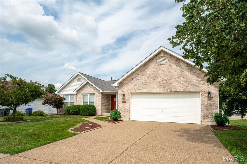 Coming Soon! Welcome home to this beautifully updated, move-in-ready ranch in the highly sought-after Fort Zumwalt West schools area! Boasting nearly 3,000 sq. ft. of living space, this 4-bedroom, 3-full-bath home offers peace of mind with a newer architectural roof (less than 1 year old), newer windows, and a recently updated kitchen featuring quartz countertops, refreshed cabinets, and a custom tile backsplash. The open main level is perfect for entertaining family and friends and features a great room with a vaulted ceiling, a gas log fireplace, and newer LVP flooring. The walkout basement has a large recreation room, a wet bar, a large home gym or kids' play area, and a guest bedroom, all complemented by a full bath. Enjoy seamless indoor-outdoor living from the lower level or relax on the main floor deck. Located in the "The Village of Dardenne Prairie Villas" subdivision, you'll find unbeatable amenities like a private pool, clubhouse, event space, walking paths, and a pickleball/tennis court. Plus, you are just steps away from The Links at Dardenne Golf Course, where membership and public play are available! For those who need it, there is easy access to Highway K and Highway 364, and it is only a short drive to popular shopping and restaurants in O'Fallon, Cottleville, and Lake Saint Louis. Come live, stay, and play in this beautiful home. Don't miss your chance to own this turnkey gem! Coming Soon!!