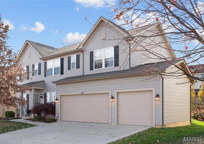 Fantastic opportunity in desirable Talbridge — This expansive, 2-story home is ready for a new owner. Warm luxury vinyl floors flow through the main level. A room to the left of the foyer can be used as a private front office, music or sitting room. The room to the right is a formal dining room. The huge kitchen will be the focal point of this home. Perfect for entertaining, group cooking projects or just gathering at the 14-ft granite island. This Chef’s kitchen highlights: Bosch dishwasher, Jenn-Air wall oven, Jenn-Air 5-burner gas range, stainless appliances, hexagon tile backsplash, and six pendant lights. The adjoining great Room at the rear of the house features a wood-burning fireplace and bright breakfast nook. Main-floor laundry includes custom shelving and wall-hanging linen bags. Upstairs offers a family-room loft, four full bedrooms, and a hall bathroom. The primary suite features a vaulted ceiling, dual sinks, modern fixtures, subway tile, and an en-suite with a large walk-in closet. A heated 3-car garage includes a 240V outlet/sub-panel and EV charging readiness — perfect for tools for an electric vehicle. The unfinished basement has an egress window and bath rough-in for future expansion. A patio right off the great room, and a peaceful neighborhood complete the package — ideal for family living and entertaining. Don’t miss this one!