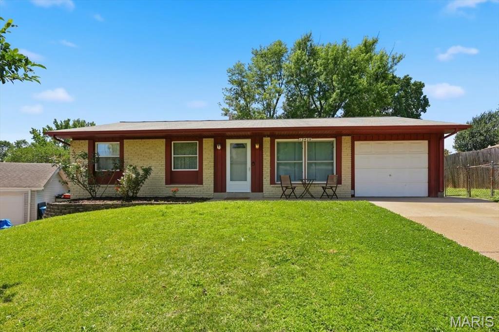 Look  no further.....here is a nice updated house in Parkway North-McKelvey Elem. school district.  Check out the updated, family size kitchen and the refrigerator stays.  Windows have also been updated.  There is hardwood floors in the living room and all three bedrooms.   Large finished lower level family room also has a home office. There is a covered patio that overlooks a large, fenced backyard for your family to enjoy.  Washer and Dryer will stay with the home.  Located close to shopping and easy access to Hwy 270.  Plus your not far from the 2,000 acre Creve Coeur Park & Lake or the newer Maryland Heights Rec Center.