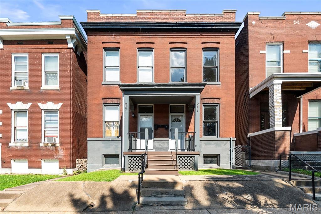 Welcome to 2204-2206 Indiana, a rare townhouse-style side-by-side duplex with two larger bedrooms, two full bathrooms, and a private basement in each unit. It’s ready for any investor, but the perfect move-in-ready owner-occupant opportunity in the heart of McKinley Heights! 

Surrounded by Lafayette Square, Soulard, Benton Park, and Fox Park, this walkable location puts you just steps from restaurants, coffee shops, and some of St. Louis's best parks.

Move right into 2206, a vacant, updated unit featuring a fresh kitchen and two fully updated bathrooms. It also includes a new ‘26 TPO roof and a newer deck. Next door, 2204 is already tenant-occupied, bringing in rental income from day one to help offset the mortgage. 

And the equity opportunity doesn't stop there — this side-by-side duplex has key features and potential to be split into two separate townhouse units, giving you a built-in value-add path whether you stay long-term or expand your portfolio down the road.

Live affordably, with a tenant to help pay the bills, and grow equity. Owner-occupant financing, income in place, and room to grow! 
This one checks the boxes. Schedule your showing today!