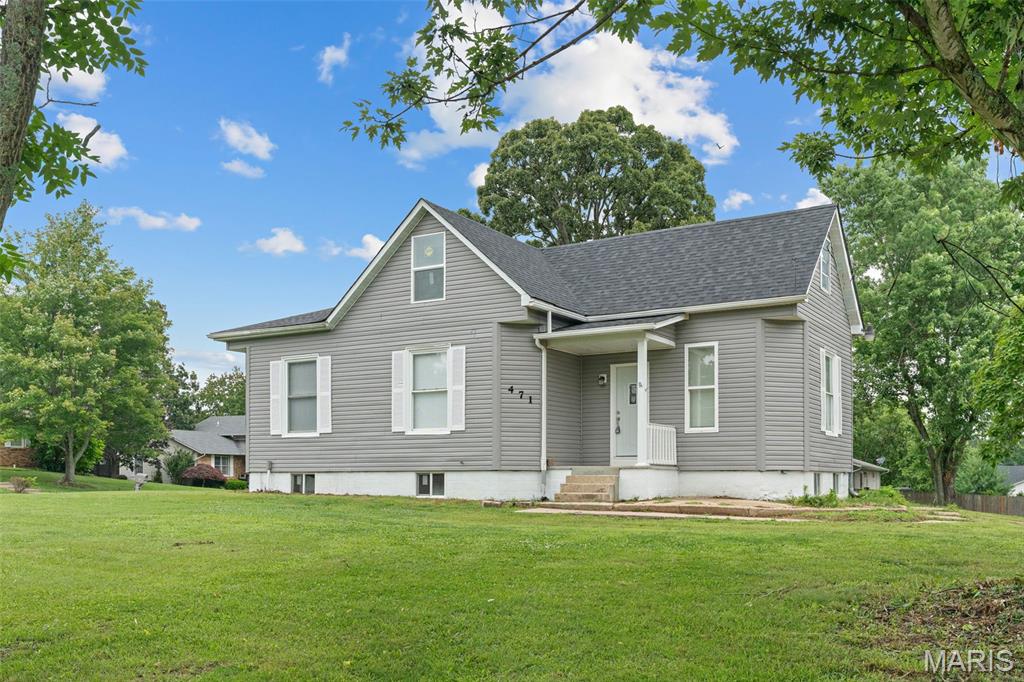 **Fully Renovated Gem on a Half-Acre Corner Lot — 471 Watson Rd, Sullivan, MO**

Step into this fully renovated home offering 1,423 square feet of fresh, move-in-ready living space on a spacious corner lot over half an acre. Every detail has been thoughtfully updated, giving you the charm of a 1920-built home with the comfort and finishes of new construction — starting with a new roof and new siding that give this home standout curb appeal.

Inside, the kitchen has been completely transformed with brand-new cabinets, lighting, and appliances. Durable, low-maintenance LVP flooring runs throughout, paired with clean 3" baseboards for a polished, modern look. Both bathrooms have been fully renovated with new toilets, vanities, lighting, and showers. A main floor laundry adds everyday convenience you won't have to compromise on. Comfort is covered year-round with a brand-new HVAC system and central air conditioning.

This is your chance to get into a great space in one of the area's most up-and-coming towns. Sullivan, MO is a blooming community offering small-town character with big-city convenience — and this location puts you minutes from it all. Grab your morning coffee at the nearby Starbucks, run errands at Walmart, Schnucks, or Lowe's, hit the links at a local golf course, or jump on Hwy 44 for an easy commute. Few properties offer this level of renovation paired with this much land and this much convenience.

Outside, the over half-acre corner lot gives you room to spread out, with a storage shed already in place and space to build more if you choose.

This one won't last — schedule your showing today.

**Property Highlights:**
- Fully renovated 3 bed, 2 bath home — 1,423 sq ft
- New HVAC and central AC
- New kitchen: cabinets, lighting, appliances
- LVP flooring throughout
- New 3" baseboards
- Fully renovated bathrooms: new toilets, vanities, lighting, showers
- Main floor laundry
- Over half-acre corner lot with storage shed
- Room to build more
- Walking/driving distance to Starbucks, Walmart, Schnucks, Lowe's
- Quick access to Hwy 44 and nearby golf course
- Located in Sullivan, MO — a growing community