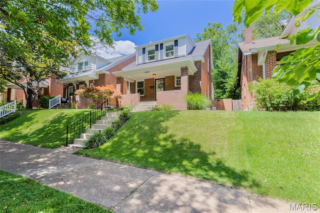 OPEN HOUSE SUNDAY 7/26 1-3! This updated 2-bedroom, 1-bath brick cutie is in the heart of beautiful, tree-lined, Southampton, just steps from some of the neighborhood's most popular restaurants, coffee shops, and local favorites. The main floor features updated flooring throughout the living room, dining room, kitchen, and bright sunroom. Upstairs, you'll find two generously sized bedrooms (both with ample closet space) and a nice-sized full bath. Step outside to enjoy the adorable backyard and convenient 1-car garage - ideal for relaxing, entertaining, or gardening. Major updates provide peace of mind, including a new roof, gutters, some siding, dishwasher, and spot tuckpointing. Additional improvements completed within the last few years include the refrigerator, flooring, windows (with a transferable warranty), and water heater. You'll love being within walking distance of neighborhood favorites like Russell's, Espresso Yourself, Clementine's, and more. Plus, you're just a short jaunt from Golden Hoosier and Bud's Pizza, making it easy to enjoy some of South City's best dining, coffee, and entertainment options. With thoughtful upgrades, a fantastic walkable location, and plenty of cozy South City charm, this home is ready for its next owner to move right in and enjoy.