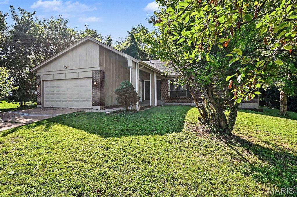 Come and see this move-in ready four-bedroom, two-bathroom home with an attached two-car garage in the Trailwoods neighborhood! This home features an open floor plan creating a functional flow perfect for a busy household. The kitchen is equipped with black appliances and durable countertops, while a huge laundry room adds major everyday convenience. The primary bedroom serves as a comfortable retreat, complete with a large walk-in closet and an attached primary bathroom. Step outside to enjoy a private backyard that is ideal for outdoor activities and pets. Perfectly situated in a super family-friendly neighborhood, this property offers excellent proximity to local schools, parks, shopping, restaurants, and easy access to major highways for an effortless commute. Schedule your private showing today!