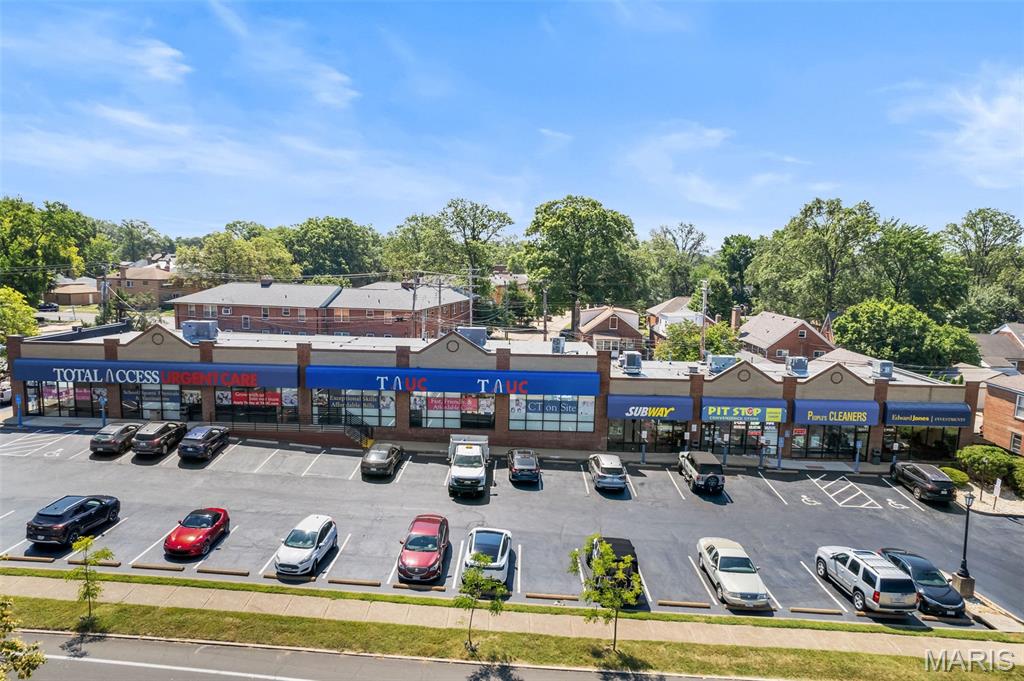 Fully Occupied and Incredibly maintained strip mall in Saint Louis Hills just steps from Ted Drewes on Chippewa. This parcel features 5 long term tenants. All leases have long term leases still in place and TUAC Urgent Care has rent bumps as well. Property is on the Hard Signalized Corner of Jamieson and Chippewa. Property has 54 Parking Spots and has been recently stripped. New EPDM with a 10 year warranty has well property is Grossing nearly 275k as it sets. This is an exceptional opportunity to purchase a turn key asset that is close to Starbucks, Target, Arbys and main other national tenants!TUAC Urgent Care: $13,656.00 (Lease through February 2034) (6500 +/- Sq ft) (Rent Bimp to $14739 in 2029)

Peoples Cleaners: $2000.00 (Lease through 2026) (1000 +/- Sq ft)

Pit Stop Convenience: $1834.00 (Lease through September 2030) (1000 +/- Sq ft)

Edward Jones: $1865.00 (Lease through August 2026) (1000 +/- Sq Ft)

Subway: $2200.00 (Lease through August 2029) (1000 +/- Sq ft)

Rental Income with CAM Reimbursements totaled $266,528 for the year 2024.

The Net Income on the Parcel in 2024 was $208705.00 after taxes, Ins, and Management Fees.