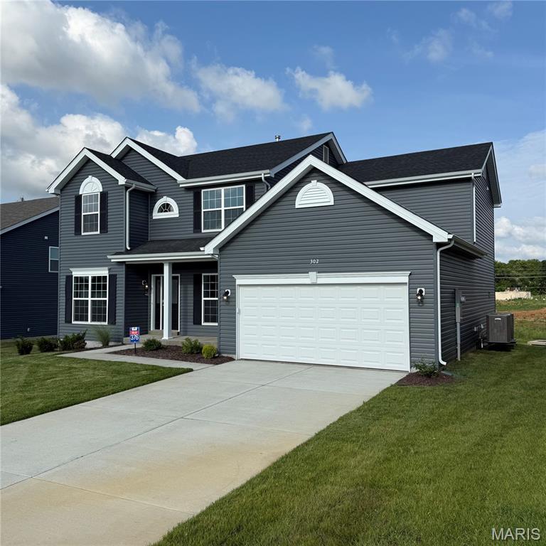 Available September 8! Immaculate Home for Lease in Harvest Community. This stunning 4-bedroom, 2.5-bath home offers modern design, abundant space, and a prime location—all within the award-winning Wentzville School District. Step inside to discover a 2 story foyer with balcony, an open, airy layout featuring a great room with separate formal dining & living spaces, and a gourmet kitchen complete with custom cabinetry, Quartz countertops, pantry, large center island, and stainless steel appliances. The main floor also includes a breakfast area, powder room, and laundry room with washer and dryer. Upstairs, unwind in the spacious primary suite featuring an over sized walk-in closet and a luxurious ensuite bath with a soaking tub and walk-in shower. Three additional bedrooms, and a full hall bath offer ample space for family, guests, or a home office setup. Plenty of storage space in unfinished basement and attached 2 car garage. Enjoy the convenience of close proximity to shopping, dining, parks, and easy access to Highways 364 & 40, commuting is a breeze! Harvest offers a vibrant, amenity-rich community designed for connection and outdoor living. Residents can enjoy pickleball and bocce ball courts, a nature-inspired play zone with water feature, playgrounds, and a 13-acre town square featuring a food truck court and farmer’s market area. Don’t miss this opportunity—call today to schedule your showing! NO Smoking, pets to be considered by owner and will require additional fees/non refundable deposit if accepted. Tenants responsible for all utilities, must have excellent credit & good verifiable residential history, no felonies & minimum of 3x the rent in household income. 1st month's rent and security deposit (equal to 1 month's rent) due at lease signing.