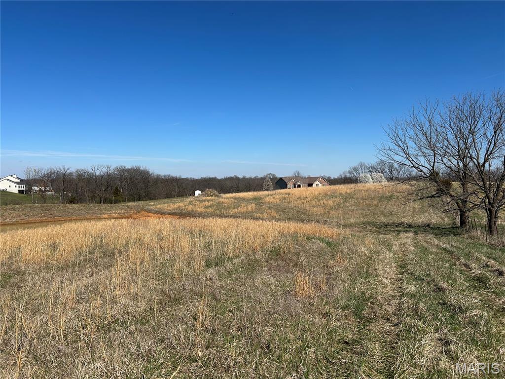 What a great opportunity to own not one but TWO lots in prestigious Bryant's Creek. Each lot is 3 acres, which gives you a total of 6 acres. You are allowed 2 horses per 3 acre tract so you could have 4 horses drinking out of your pond! That is correct the two lots share a pond! If you are not familiar with Bryant's Creek, it is a executive style subdivision consisting of 3 acre lots with paved roads, community water & only 3 miles from Highway 61 on Highway B! Seller will not sell lots individually. Property is developed and ready for construction, some trees were left, bring your builder and your house plan to create your perfect estate. Outbuildings that match your house are allowed! Subdivision has Recorded Plat & Restrictions. Sellers will not sell lots individually, but they have separate tax numbers.