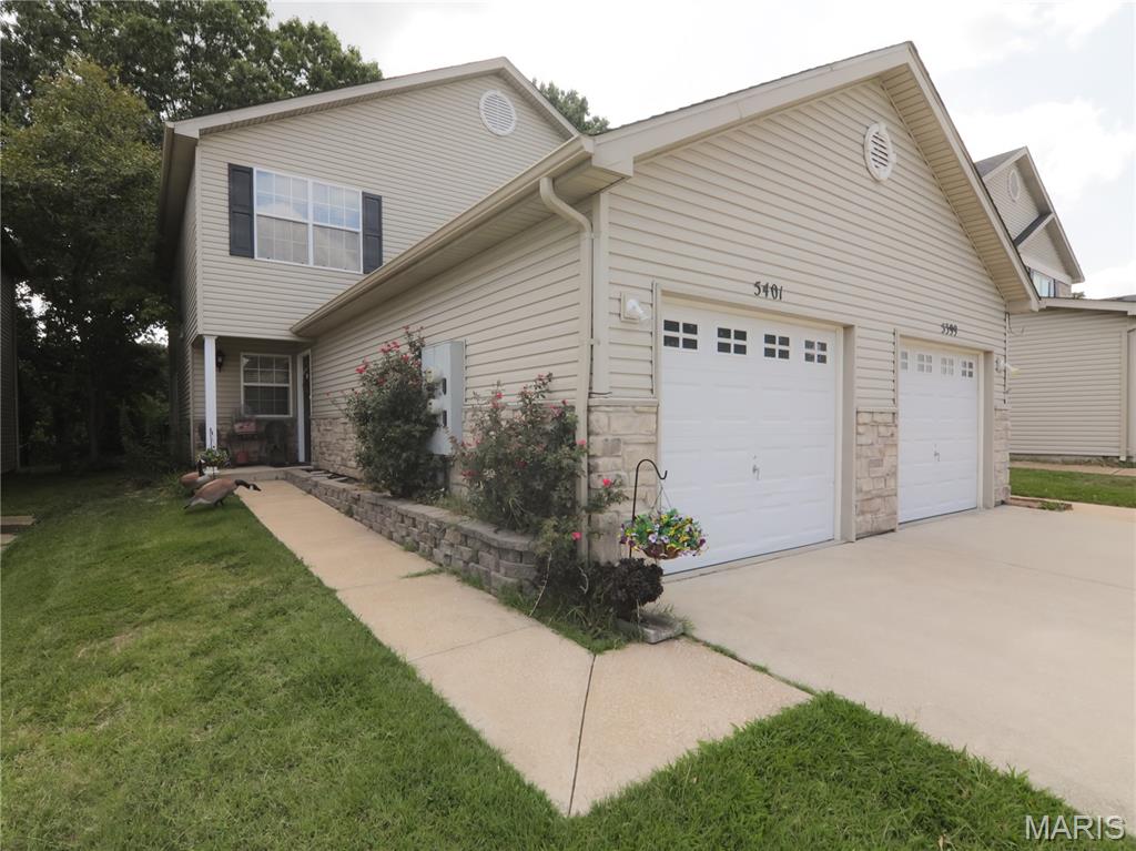 Welcome Home to Comfort, Style & Serenity! Beautifully maintained and move-in ready, this charming townhome offers the perfect blend of 
comfort, convenience, and peaceful surroundings. Step inside to discover attractive laminate flooring throughout the entry, hallway, and kitchen, 
complemented by ceramic tile in the main-floor half bath and laundry room. The bright, inviting kitchen features a spacious center island with generous counter space and overlooks the welcoming front entry, creating the perfect setting for morning coffee or entertaining guests. 
The open-concept layout flows seamlessly into the dining area and living room, where large windows lead your eyes to the expanded private patio—an ideal place to relax while enjoying the tranquil wooded backdrop. Keep an eye out for the deer and other wildlife that frequently 
visit, bringing nature right to your backyard. Upstairs, you'll find two generously sized bedrooms and a full bath. The spacious primary suite 
offers a peaceful retreat with both a large double-door closet and a walk-in closet, along with room-darkening shades for restful nights. The second bedroom also features a double-door closet and room-darkening shades, making it perfect for family, guests, or a home office. Don't miss the opportunity to own this inviting townhome where comfort meets nature.  Coming This Sunday! This beautiful townhome goes  ACTIVE  during our  Open  House on Sunday, July 26 from 2:00 - 4:00 PM! Be among the first to tour this wonderful home, or schedule your private showing today before it's gone!