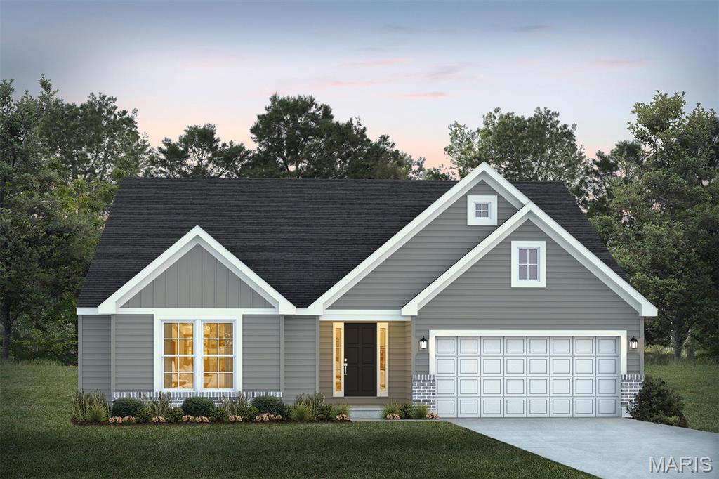 July Red, White & Blue Sales Event! For a limited time, choose one upgrade from each tier on eligible to-be-built homes, including options such as upgraded kitchen cabinetry, quartz countertops, stainless steel appliances, deluxe owner's bath, 9' first-floor ceilings, upgraded lighting and plumbing fixtures, lower-level bath or walkout, and more. Ask a New Home Specialist for complete details. Edgewood is a thoughtfully designed ranch-style home that perfectly blends comfort, style, and flexibility. Featuring three bedrooms, two-and-a-half bathrooms, and a two-car garage with additional tandem parking, this open-concept floor plan offers seamless flow and practical functionality throughout. The main floor boasts an inviting layout with walk-in closets for ample storage and the option to enhance your space with vaulted ceilings, bay windows, and a gourmet kitchen—ideal for both everyday living and entertaining. Flexibility takes center stage with a variety of layout options, including the choice of a study in place of the tandem garage or a fourth bedroom with an additional bath, allowing you to tailor the home to your lifestyle. A Jack & Jill bath connecting Bedrooms 2 and 3 adds convenience and thoughtful design. The lower level provides even more opportunities with options to add  an additional bedroom, bathroom. The Edgewood combines smart design, modern livability, and timeless style—creating a home that truly adapts to the way you live.