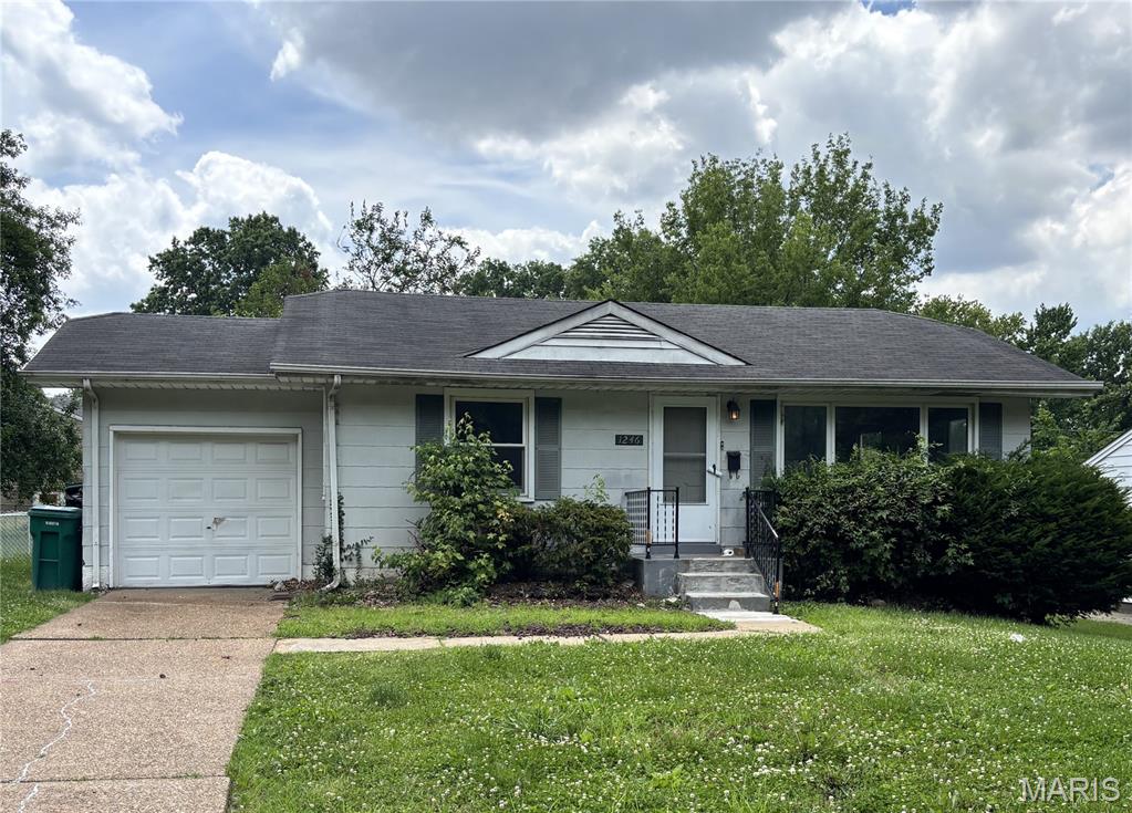 This inviting 2-bedroom, 1-bath home offers nearly 1,000 square feet of comfortable living space, including a breakfast nook just off the kitchen and a practical layout that makes the most of every square foot. The full poured concrete basement provides excellent storage and plenty of room for a workshop, hobby space, or future finishing. Outside, you'll find an attached 1-car garage, a fully fenced backyard, and a storage shed for all your outdoor equipment and extras. Seller will provide a passed municipal occupancy inspection making it truly move in ready . Whether you're looking for a place to call home or a solid investment property, this is a great value and one you won't want to miss.