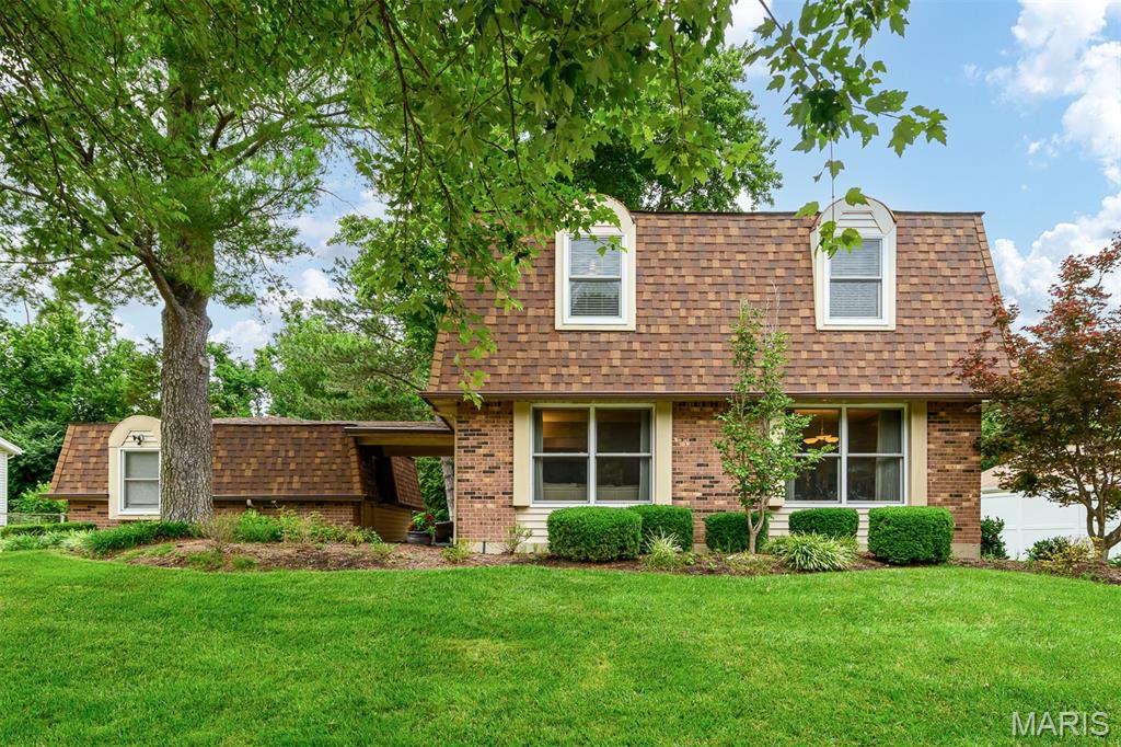 Located in the highly sought-after Parkway School District, this beautifully updated Chesterfield two-story offers 4 bedrooms, 2.5 bathrooms, an oversized 2-car garage, and all the space your growing crew needs without inheriting a never-ending project list. For more than 35 years, the current owners have filled this home with holiday celebrations, family visits, dinner parties, and competitive games of mahjong. This isn't just a house, it’s been the backdrop for a lot of great stories. One of the first things you'll appreciate is the thoughtful floor plan. Unlike many two-stories, you don't walk through the front door and immediately stare at a staircase. Instead, you're welcomed by spacious living areas while the stairs are tucked away toward the back of the home. The oversized family room is where everyone naturally gathers, anchored by custom built-ins and a cozy wood-burning fireplace that makes movie nights and winter evenings feel a little more special. A large living and dining room combination offers a chance to use those table extenders you’ve been waiting to finally use. The updated, eat-in kitchen is the heart of the home, featuring custom cabinetry, granite countertops, stainless steel appliances, and a gas range ready for everything from weeknight pasta to weekend pancake marathons. Sliding doors lead to a large screened-in patio, making outdoor dinners, playdates, and bug-free summer evenings a whole lot more enjoyable. Upstairs, the primary suite serves as a well-earned escape from carpools, soccer schedules, and group texts, complete with a sitting area, walk-in closet, and updated bath featuring a relaxing jacuzzi tub. Three additional bedrooms and another full bath provide plenty of space for everyone else. The finished lower level delivers the flexible bonus space everyone wants - a rec room, playroom, movie room, home gym, office, or some combination of all five. Beyond the cosmetic updates, the big-ticket improvements have already been handled, including a new roof, newer high-end Marvin windows throughout, added insulation for improved energy efficiency, a tankless water heater, and an irrigation system. And because life is easier when the fun is close to home, you can walk to the community pool and spend less time loading the car and more time making summer memories. Walk to Highcroft Elementary and the new Downtown Chesterfield. Decades of happy memories have already been made here, and it's ready for the next chapter.