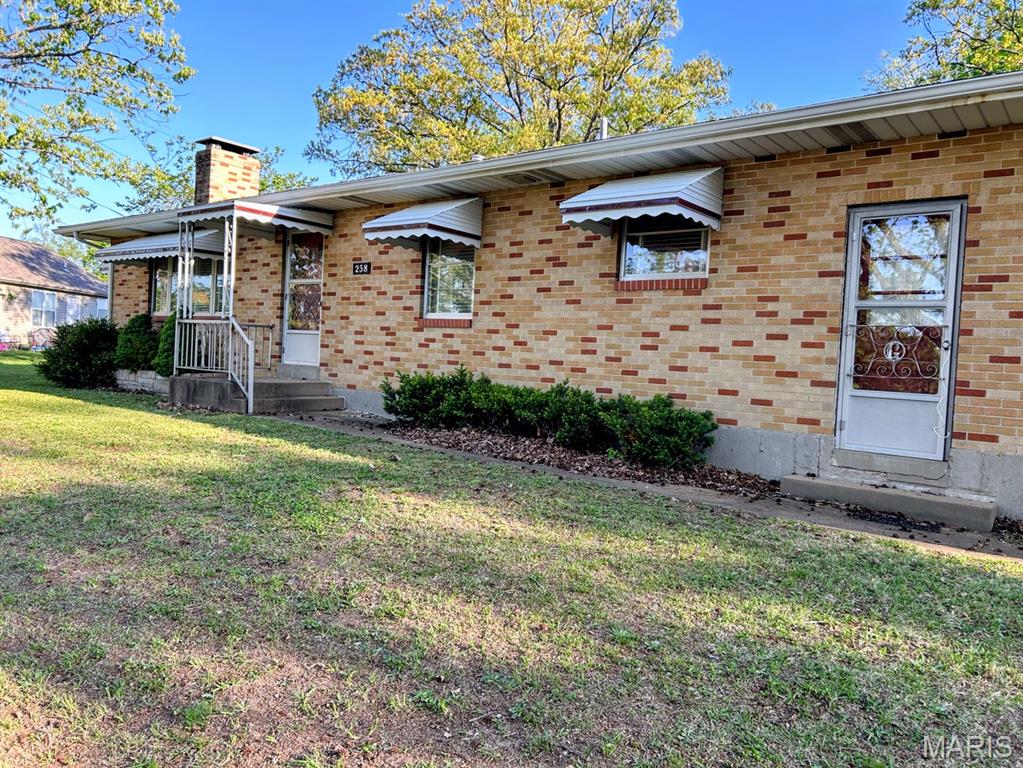 Retro Lovers take note! This solid, well cared for home is full of potential.  With its original 1950's Charm, including retro kitchen countertops and classic tile work in the bathroom, this property is a great opportunity to preserve the charm or for someone to make it their own. This well loved home has had the same  original owners since it was built in 1957.   On the main level you have a kitchen with plenty of counterspace and cabinets. A dining room with an arched entry way into the Living room. The living room has lots of natural light coming in from the windows and has a gas fireplace perfect for those cool nights. There are three bedrooms. The main bedroom has 2 closets and all the bedrooms have wood flooring.   From the 2 car garage you have accesss to your lower level.  Down there is a family room with a wood burning fireplace, storage room, laundry area(washer and dryer can stay) a shower and a small kitchenette. This house will literally take you back in time.  You are going to want to check this one out.  Nice level yard, close to schools and highways. Roof is less than 4 years old and HVAC is only 5 years old. The Shed in the backyard will stay with house.   Schedule your showing today.  Home is being sold AS IS. Occupancy Inspection is completed and Passed. Back on the Market at no fault to seller, buyers financing fell through.