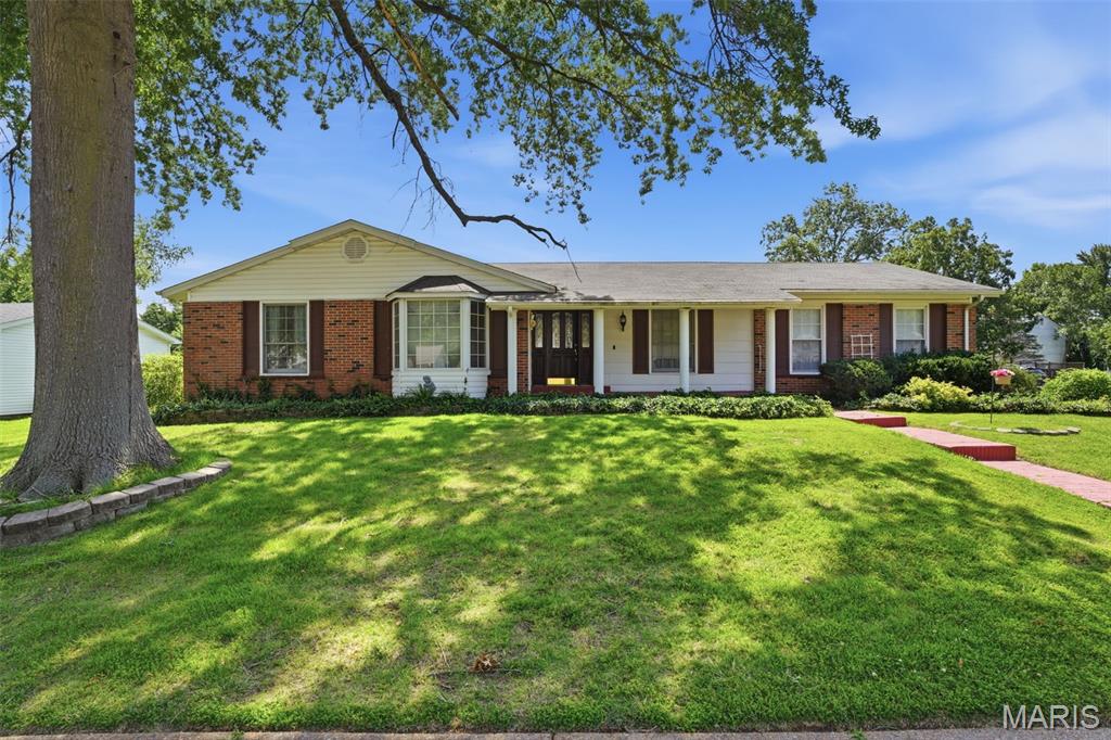 Welcome to 2900 Heatherton Drive in Florissant! This well-maintained, one-owner home offers a wonderful opportunity to make it your own. Situated on a desirable corner lot, this property features beautiful original wood floors, elegant crown molding, and timeless character throughout.  The spacious layout includes a partially finished basement, providing additional recreation, or storage space to fit your needs. A two-car garage offers convenience and ample room for vehicles and hobbies.  Proudly owned by the same family since it was built, this home has been lovingly cared for and is ready for its next chapter. Being sold AS-IS, it presents an excellent opportunity for buyers looking to add their personal touches while building equity. Some stainless steel appliances in kitchen.  Conveniently located near shopping, dining, parks, and major highways, schools, this is a property you won't want to miss!