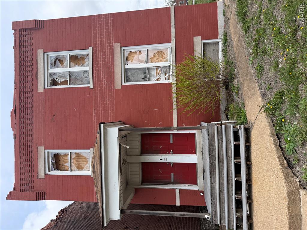 Investor Opportunity! Solid brick duplex in North St. Louis City offering excellent value-add potential for investors, landlords, or rehabbers. This multi-unit property features two spacious 2-bedroom, 1-bath units with separate entrances, tall ceilings, and classic historic charm. Included in the sale is the adjacent vacant lots, providing additional space for parking, outdoor amenities, future development opportunities, or added tenant appeal.

The property has seen some updates over the years, including select flooring, paint, and bathroom improvements, but still requires rehabilitation to reach its full income-producing potential. The sturdy brick exterior, stone foundation, and generous lot size provide a strong foundation for your vision. With redevelopment and investment activity continuing throughout the area, this property presents an opportunity to renovate, lease, and build long-term equity and cash flow.

Property is being sold AS-IS, with seller to perform no repairs, inspections, or warranties. Buyer to verify all information. A great opportunity to add a duplex and extra lot to your investment portfolio at an affordable price point.
