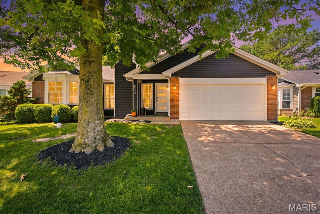 Immaculate ranch home + finished lower level + private backyard oasis = WELCOME HOME! This exceptionally maintained home is packed with updates, including a newer roof, siding, HVAC system, deck, and more. Inside, you'll find 3 main-level bedrooms, spacious living areas, and a beautifully finished lower level. The basement includes a media room, dry bar, bathroom, and bonus room ideal for a home office, gym, or potential 4th sleeping area. Step outside and enjoy your own backyard retreat featuring mature shade trees, a large deck, and fenced yard. Spend your days relaxing inside or outside as this home literally has it all!