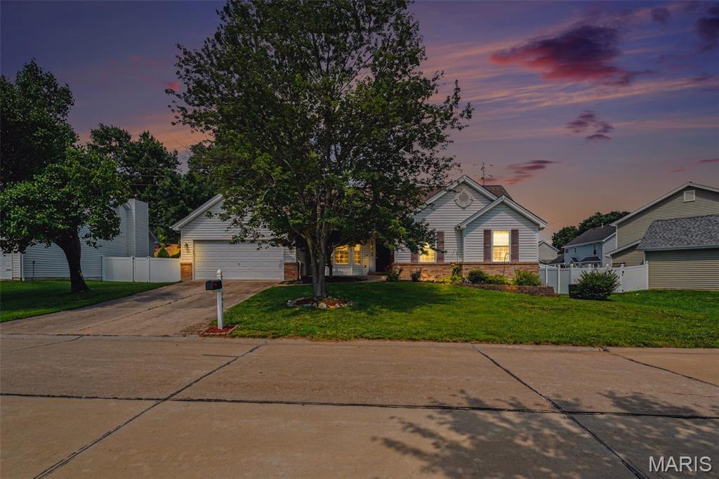 Spacious Ranch with Over 2,700 Sq Ft, Finished Basement & 3 Full Baths in Francis Howell Schools! 

Welcome to 540 Crown Passage Drive in the desirable Huntleigh Meadows subdivision! This spacious ranch offers over 2,700 square feet of finished living space with 3 bedrooms, 3 full bathrooms, and a finished lower level designed for convenient everyday living and effortless entertaining.

Step inside to find a bright, open floor plan featuring vaulted ceilings, abundant natural light, and a warm wood-burning fireplace that serves as the centerpiece of the main living area. The spacious kitchen offers ample cabinet and counter space, a breakfast bar with seating, and an adjoining dining area that makes gathering with family and friends easy.

The primary suite provides a private retreat complete with a large ensuite bath featuring double vanities, a soaking tub, and separate shower. Two additional bedrooms and a full bath complete the main level.

Downstairs, the finished lower level dramatically expands the home's living space, offering endless possibilities for a recreation room, home theater, gym, office, hobby space, or guest area, along with plenty of unfinished storage.

Outside, enjoy a level backyard, patio, and established neighborhood setting. Recent major updates include an approximately 4-year-old roof and approximately 1-year-old HVAC system, providing peace of mind for years to come. Conveniently located near shopping, dining, parks, and major highways and served by the highly rated Francis Howell School District, this move-in ready ranch is one you won't want to miss. 

Contact your Realtor or The Property Cousins Real Estate Team today to schedule your private showing!