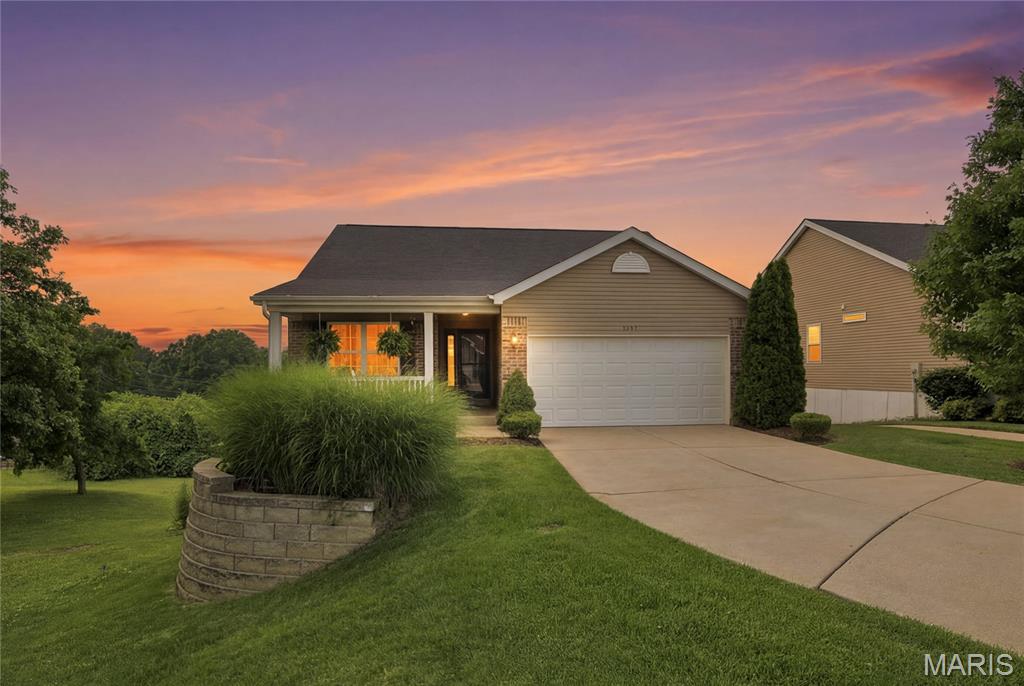 Some homes check the boxes, but his one changes the conversation. Built just eight years ago in the sought-after Vista Conn community, this beautifully designed ranch offers the rare opportunity to enjoy the ease of condo-style living without giving up the privacy of a single-family home. Here, your weekends are yours, thanks to HOA-covered exterior yard maintenance, you can spend less time working and more time enjoying the neighborhood's scenic walking paths and everything South County has to offer. Step inside and you'll immediately appreciate the bright, open-concept design where the kitchen, dining, and living spaces flow effortlessly together. Whether you're entertaining a crowd or enjoying a quiet evening at home, this layout was made for modern living. The main level features two spacious bedrooms and two full bathrooms, creating comfortable everyday living all on one floor. Downstairs, the finished lower level expands your possibilities with a generous recreation room perfect for movie nights, game days, or gatherings, plus a third full bathroom, a dedicated home office, additional flex space for hobbies or fitness, and abundant storage. Homes like this are hard to find… newer construction, low-maintenance living, generous finished space, and an established community that offers both convenience and charm. If you've been searching for a home that delivers the comfort of a ranch, the lifestyle of a condo, and the quality of a newer build, you've just found it. This isn't simply another listing. It's the lifestyle upgrade you've been waiting for.