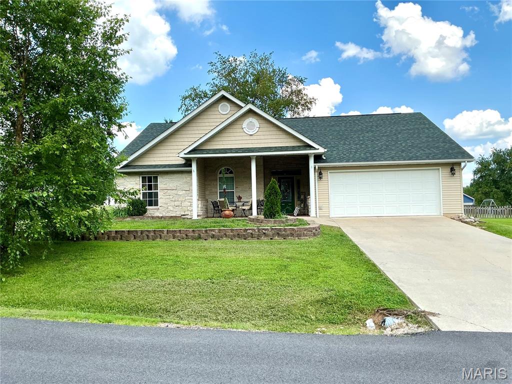 Welcome to this beautifully updated 3-bedroom, 2-bathroom home offering 1,711 square feet of comfortable living space on a nearly half acre-lot. Thoughtfully maintained and move-in ready, this home features numerous recent upgrades that provide both style and peace of mind.
 
The spacious kitchen is the heart of the home, featuring a center island, custom tile back splash, a new stove and dishwasher, making it perfect for cooking, gathering, and entertaining. The open layout flows into the living and dining areas, creating a warm and inviting atmosphere.

The private primary suite and two additional bedrooms provide comfortable accommodations, while both bathrooms have been refreshed with beautiful new tile. 
Major exterior improvements include a new roof and new siding, both completed in 2024, adding lasting value and curb appeal. Outside, you'll appreciate the nearly half-acre yard, a large storage shed for all your tools and equipment, and the convenience of an attached two-car garage. The neighborhood HOA helps maintain the community's appeal.

Conveniently located in walking distance from the clubhouse and pool. Also, conveniently located just minutes away from schools, shopping, dining, and Missouri S&T, this exceptional home combines modern updates, generous outdoor space, and a desirable location. Don't miss your  opportunity to make this beautiful property your next home - schedule your private showing today!
