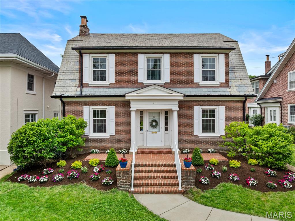 Located in Hillcrest, one of St. Louis’ most walkable neighborhoods, this stylish home offers an easy lifestyle just steps from Clayton schools, including Wydown Middle School right across the street. Stroll to favorite cafés, restaurants, and ice cream shops in DeMun, with Forest Park and Washington University just moments away. Cherished for its strong sense of community, Hillcrest offers beloved neighborhood traditions including a Fall Festival and Fourth of July Parade. Thoughtfully renovated in 2020, the home pairs classic Hillcrest character with modern systems and finishes, including updated plumbing, electrical, HVAC, kitchen, baths, and living spaces. Inside, abundant windows fill the home with natural light, creating a bright and airy feel. Light, modern Amorim Wise cork flooring adds warmth, comfort, and a clean white-oak look. The eat-in kitchen features white quartz countertops, a Café double-oven range, and a butler’s pantry. The living room offers built-in bookcases and a fireplace, and a flexible den could serve as a formal dining room or home office. Sliding doors open to a patio and inviting backyard. Upstairs are four light-filled bedrooms, including one with an adjoining sunroom ideal for a reading nook, office, or quiet retreat, along with a full bath featuring dual sinks and a separate, spacious laundry room (or 4th bedroom.) The third floor provides an expansive recreation space, while the partially finished lower level includes a full bath and additional laundry area. Oversized one-car garage.