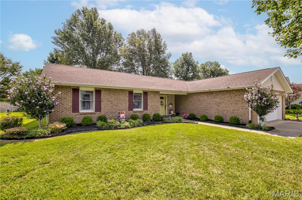 This beautifully updated home is truly turnkey, with fresh interior paint, updated lighting, and refreshed landscaping completed within the last year. Every bedroom features a walk-in closet, offering exceptional storage throughout. The primary suite stands out with its elegant chandelier, spacious walk-in closet, and a newly renovated bathroom.  The kitchen includes a large island, custom-painted cabinetry, and stainless-steel appliances—including a gas cooktop range—perfect for anyone who loves to cook or entertain. The open-concept main living area flows seamlessly to the cozy back patio through French doors, creating an inviting indoor-outdoor feel.  Outside, the fenced backyard includes a 192 sq. ft. shed ideal for a workshop, hobby space, or extra storage for yard equipment. Located in desirable South Ridge Estates, you’re just minutes from Sikeston’s best restaurants and shopping.

The seller has loved this home, but a move out of state is calling—giving you the chance to make it yours!