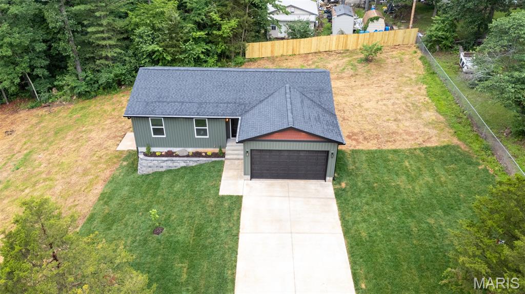 New construction in a desirable lake community! This 3 bedroom 2 bath home features a spacious living room, functional kitchen with stainless steel appliances, modern finishes, and an unfinished basement with plenty of storage and ready for your personal touch. Enjoy all the benefits of lake community living in a beautiful new home!