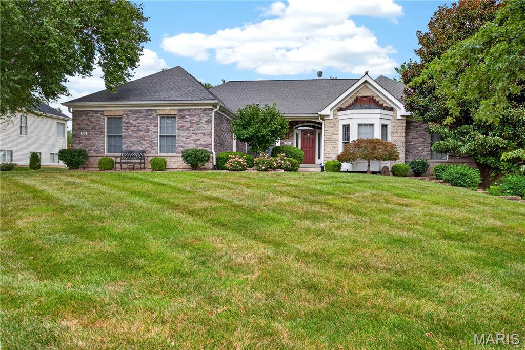 Luxury Living with 6 Bedrooms, 3.5 baths, Finished Lower Level & Resort-Style Community Amenities
Welcome to this beautifully appointed ranch home offering 6 spacious bedrooms, 3.5 baths, and an exceptional floor plan designed for both everyday living and effortless entertaining. Nestled on a quiet cul-de-sac in the sought-after Lake St. Louis community, this home combines timeless elegance with modern comfort.
The heart of the home is the expansive eat-in kitchen featuring granite countertops, a large center island, stainless steel appliances, abundant cabinetry, and easy access to the lush backyard—perfect for outdoor dining and relaxing.
The impressive great room is filled with natural light from a dramatic wall of windows and features a cozy wood-burning fireplace framed by custom built-in shelving. A formal dining room provides the perfect setting for holiday gatherings, while a separate main-floor office offers a quiet workspace for remote professionals.
The spacious Primary Suite is a true retreat, complete with French Doors leading to a private backyard patio, an oversized walk-in closet, and a luxurious ensuite bath featuring dual vanities, a soaking tub, and a walk-in glass surround shower.
Two additional main-floor bedrooms share a convenient pass through full bath, and main floor laundry room and mudroom area in the oversized 3 car garage add everyday functionality and convenience.
The finished lower level expands your living space with three additional bedrooms (one currently serving as a home office), a full kitchen, media room, game room, full bath, and an abundance of storage—ideal for multi-generational living, guests, or entertaining.

Highlights at a glance include:
6 Bedrooms | 3.5 Bathrooms
Oversized 3-car garage
Large mudroom area in garage 
Oversized driveway with ample parking
Full second kitchen
Wood-burning fireplace
Built-in shelving
Granite countertops
Stainless steel appliances
Lush private backyard with patio
Extensive storage throughout
As a resident, you'll enjoy Lake St. Louis community amenities, including lake rights, a community pool, tennis courts, clubhouse access, and all the lifestyle benefits this premier neighborhood has to offer.
This exceptional home offers the perfect blend of space, comfort, and resort-style living—all in one of Lake St. Louis' most desirable locations. Close to shopping, restaurants and all the lake life fun you can handle!