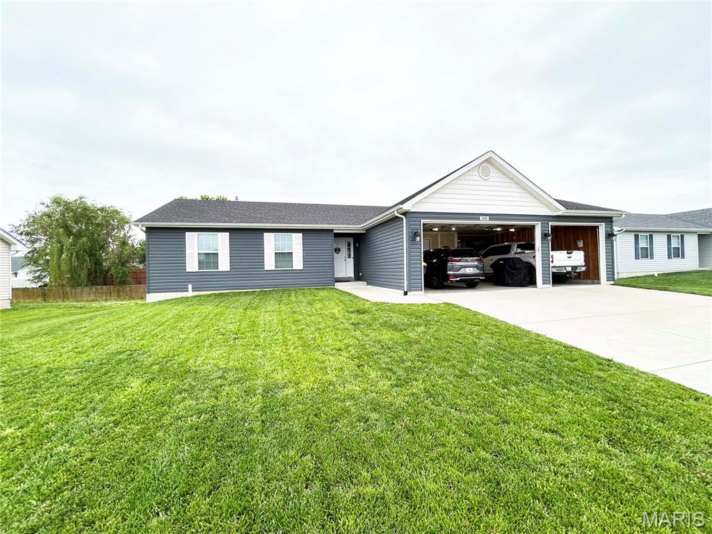 LIKE NEW WITHOUT THE WAIT!

Built in 2021 and impeccably maintained, this beautiful 3-bedroom, 2-bath ranch in Wright City offers the perfect combination of modern comfort and everyday convenience. From the moment you walk through the door, you'll appreciate the pride of ownership and attention to care that make this home feel nearly brand new.

Enjoy an open, functional floor plan designed for today's lifestyle, along with the peace of mind that comes with newer construction. This home has been lovingly cared for, with no pets, leaving it in exceptional move-in-ready condition.

Located in a desirable neighborhood with an HOA but no HOA fees, you'll enjoy the benefits of a well-kept subdivision without the added monthly expense. Plus, quick access to Interstate 70 makes commuting, shopping, dining, and travel easier than ever.

Why wait months to build when you can move into a like-new home today?

3 Bedrooms • 2 Baths • Built 2021 • Immaculate Condition